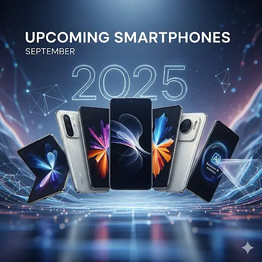 upcoming smartphones in September 2025.
