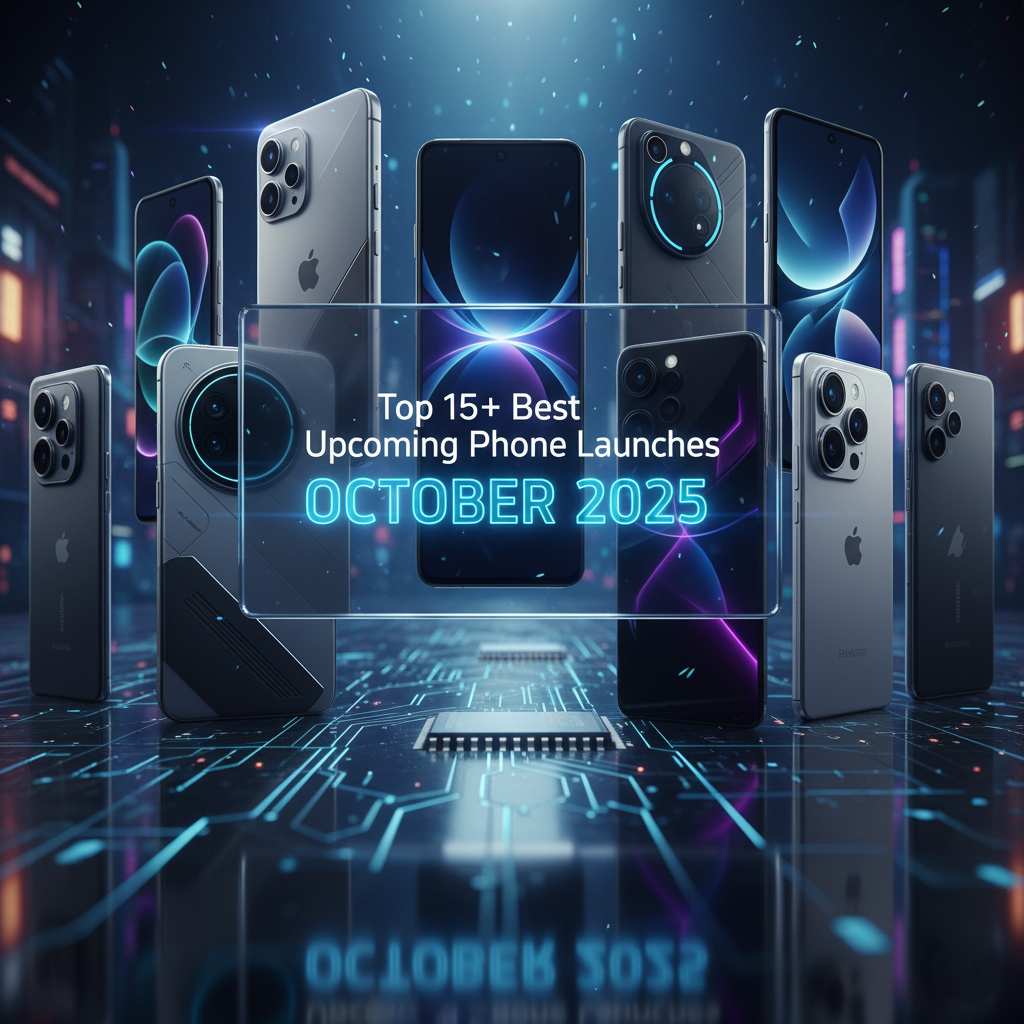 Top 15+ Best Upcoming Phone Launches October 2025